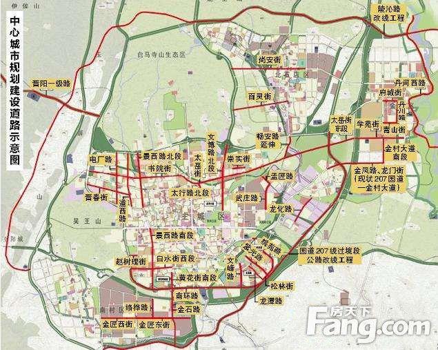 晋城市最新道路规划图，塑造现代化城市交通格局