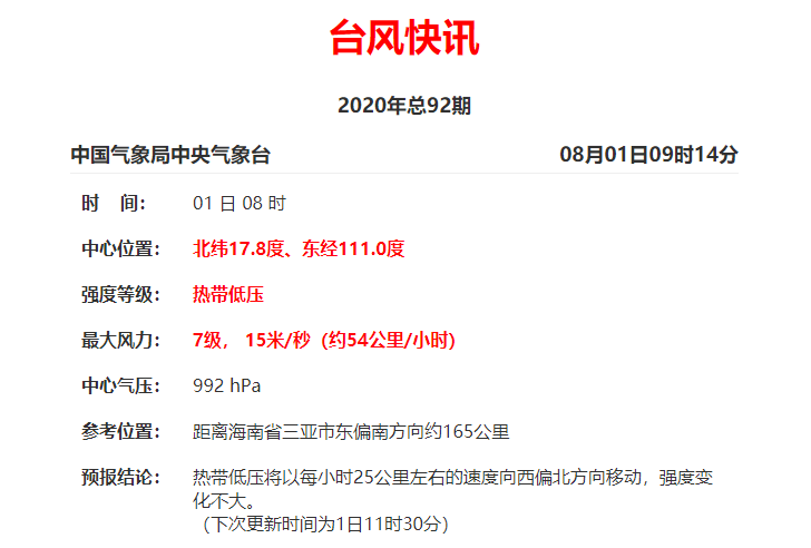 台风最新消息，关于2017年第3号台风的详细报告