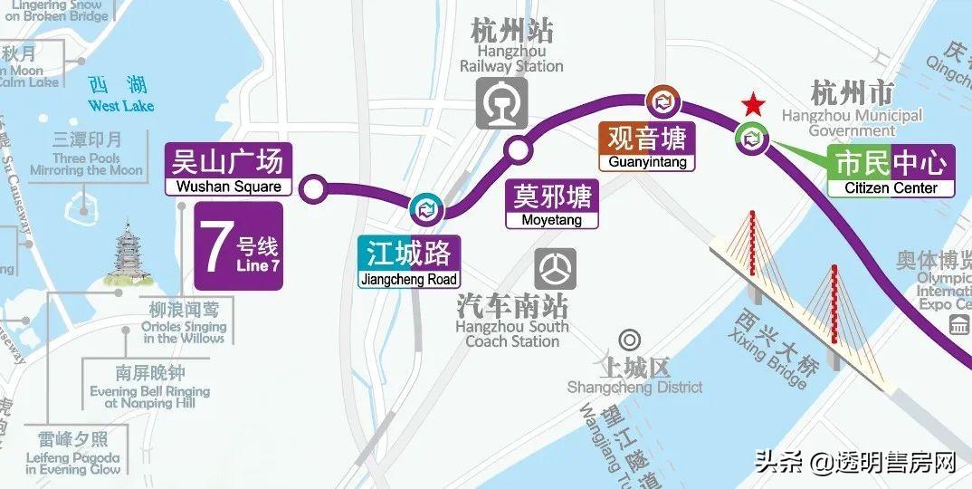 杭州地铁5号线最新线路图，脉络新拓展，城市新动力