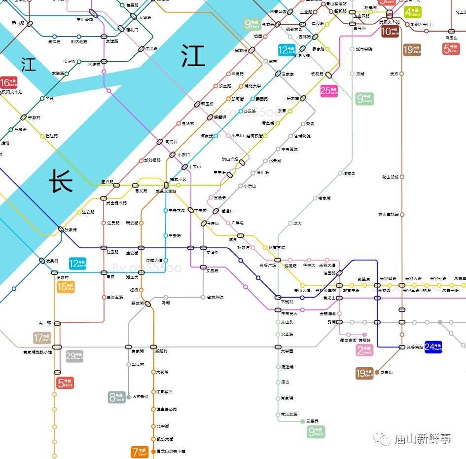 武汉地铁9号线最新线路图详解