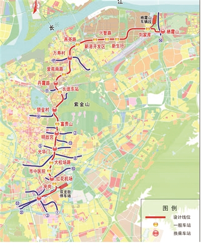 南京地铁6号线最新线路图详解